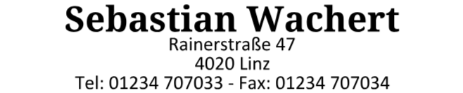 anschriftenstempel wohnortstempel