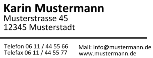 Stempel Adresse modern gro Umzug Einzug Erffnung