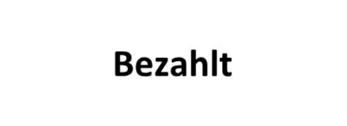 stempel bezahlt