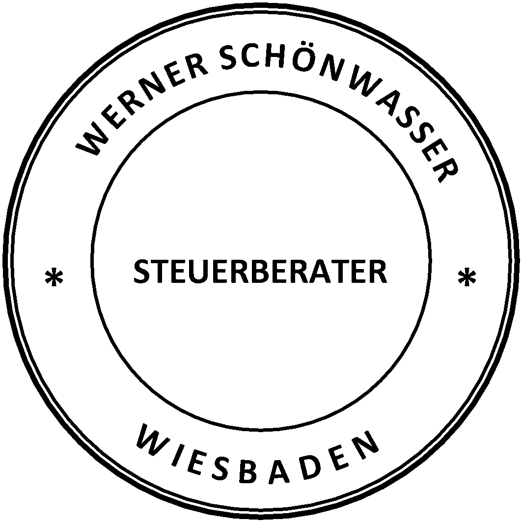 Steuerberater Siegel · Siegelstempel · Rundstempel